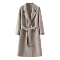 Women Loose Fit Mid-Length Coat
