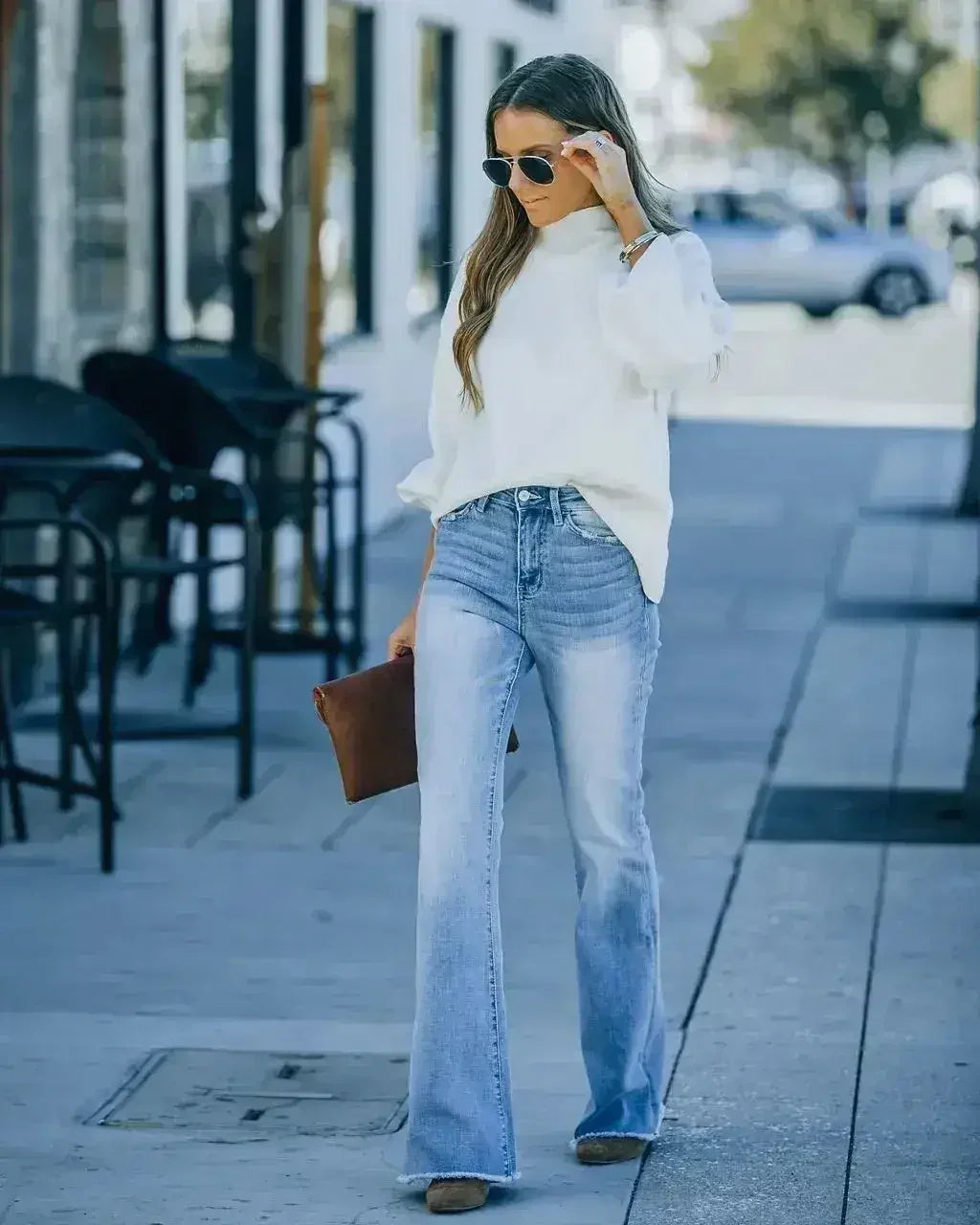 UrbanFade™ Slim-fit Washed Denim