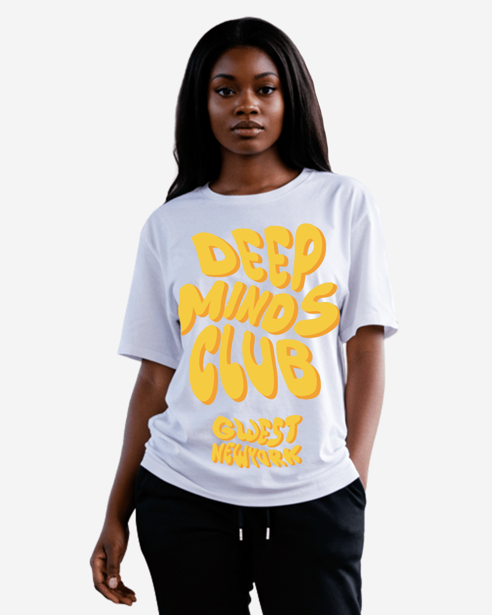 G West Womens Deep Minds Club Oversized Tee